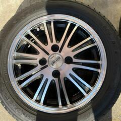 美品！ work  script  14インチアルミ 4本 ホイール&タイヤセット 軽自動車用