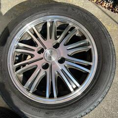 美品！ work  script  14インチアルミ 4本 ホイール&タイヤセット 軽自動車用