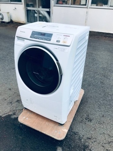 ①♦️EJ908番Panasonic ドラム式電気洗濯乾燥機