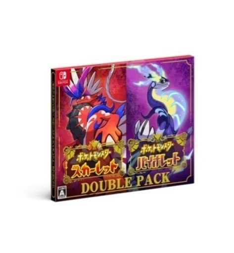 【新品・未開封】ポケモン『ポケットモンスター スカーレット・バイオレット』ダブルパック