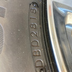 行き先が決まりました、たくさんのお問い合わせありがとうございました。ジムニーJB23、8型の純正アルミホイールとブリザックDM-V2