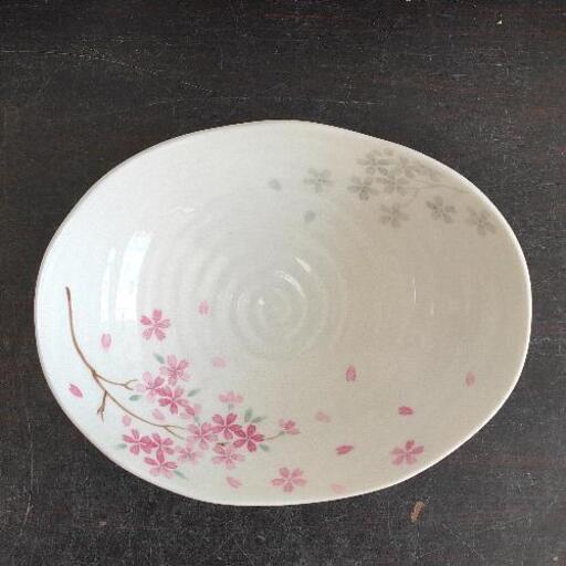 1118-038 足付き中鉢 桜