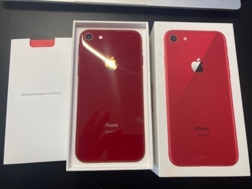 iPhone8 RED 64GB Softbank(simロック解除済)-
