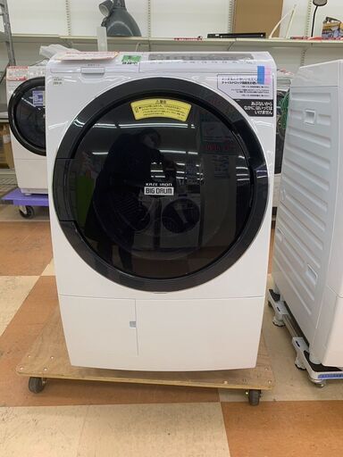 【除菌済み・半年保証】日立 10kgドラム式洗濯機 20年【リサイクルモールみっけ柏店】