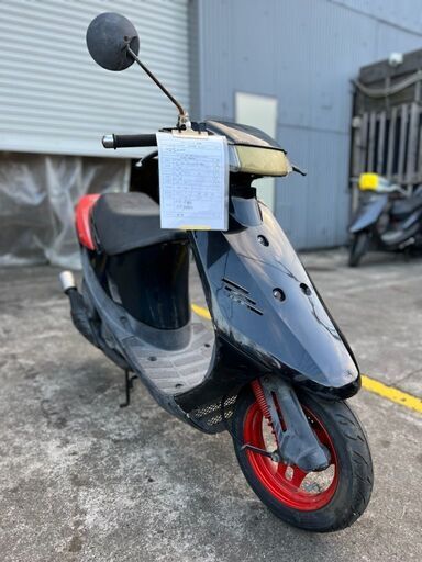 SUZUKI セピアZZ ブラック×レッドカラー プラグ・バッテリー新品