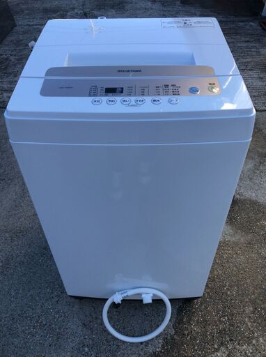 アイリスオーヤマ 全自動洗濯機 5.0㎏ IAW-T502EN 2019年製 D112M247