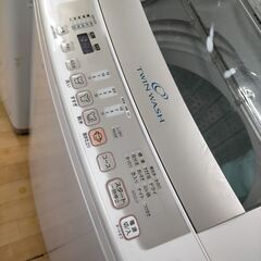 k75 アクア 洗濯機 2015年製 8.0㎏ AQW-VW800D 動作良好 送料A 札幌