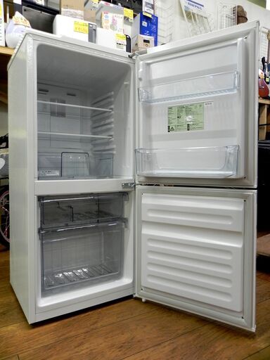 美品 TWINBIRD 110L 冷蔵庫 2ドア HR-F911 2021年製 高年式 100Lクラス