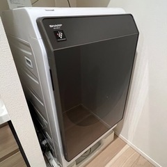 【ネット決済】シャープ 洗濯機 ドラム式 ES-WS13-TR