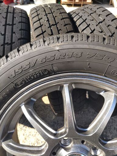 トーヨー スタッドレスタイヤ OBSERVE GARIT GIZ 155/65r14 【公式通販】