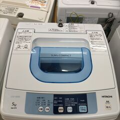k76 日立 洗濯機 2015年製 5.0㎏ NW-5TR 動作良好 送料A 札幌