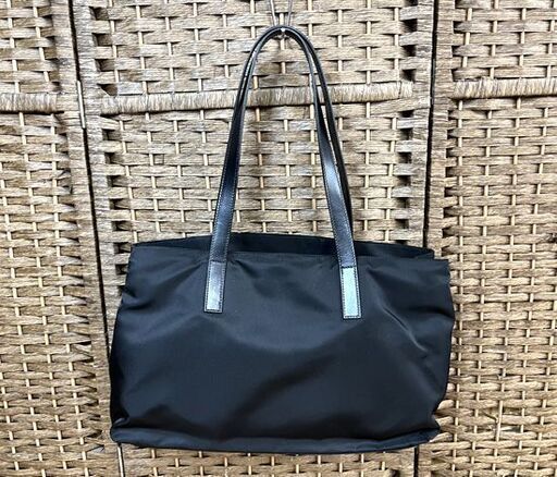 PRADA プラダ ナイロン レザー トートバッグ BR0410 NERO ショルダーバッグ ショルダートート  ブラック 黒 ☆ 札幌市白石区 白石店