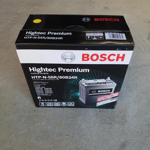 BOSCH　HTP-N-55R/80B24R 新品　バッテリー　注文ミスで困ってます。 BOSCH ハイテックプレミアム 国産車バッテリー HTP-N-55R/80B24R