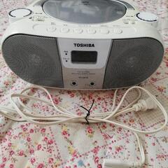 TOSHIBA　CDラジオプレーヤー