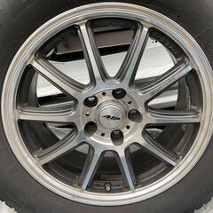 ブリヂストン ブリザック BRIDGESTONE　BLIZZAK DM-V3 スタッドレス タイヤ SUV用 225/65R17 社外アルミ 17×7 4本 2020年49週（12月）