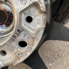 アルミホイール付スタッドレス4本セット 超美品 バリ溝 205/50R16