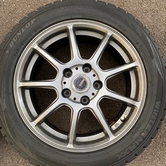 アルミホイール付スタッドレス4本セット 超美品 バリ溝 205/50R16
