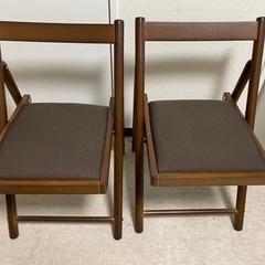 【ニトリ】折りたたみ椅子2脚(1脚でも可)