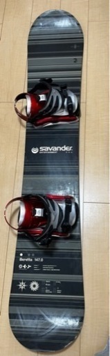 スノーボード\u0026ビンディング SAVANDER Beretta