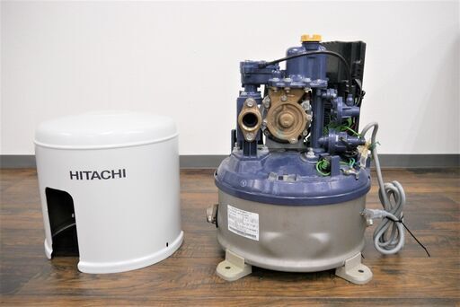 【ヤ取終了12/19】≪ZW1098ジ≫ 通電OK HITACHI/日立 浅井戸用自動ポンプ WT-P300V型 工具/電動工具 揚水量/33L/分（吸上高さ7ｍ）39L/分（吸上高さ3ｍ）現状品