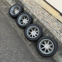 軽四　スタッドレスタイヤ　ホイール付き