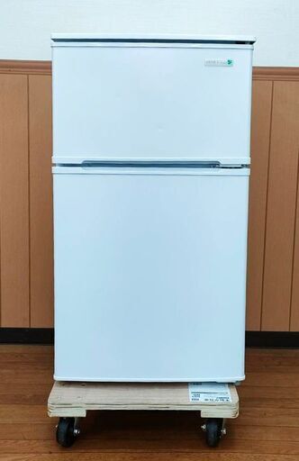 ノンフロン冷凍冷蔵庫 90L ヤマダ YRZ-C09B1 2019年製 動作確認済