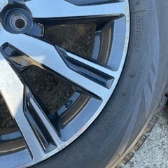 軽用VRXスタッドレス　ダイハツアルミセット　ブラポリ