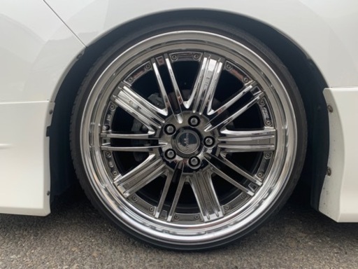 🔴値下げ❗️WORK ワーク 20インチ‼️8j インセット45 Aディスク2本O  