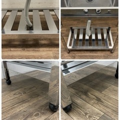 アズマ/ａｚｕｍａ　業務用　ステンレス　１槽シンク流し台　店舗　飲食店　W７５０ｘD４５０ｘＨ８００ｍｍ