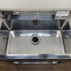 アズマ/ａｚｕｍａ　業務用　ステンレス　１槽シンク流し台　店舗　飲食店　W７５０ｘD４５０ｘＨ８００ｍｍ