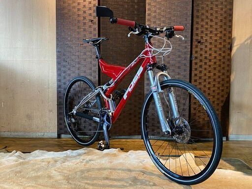 ■FOES FXC フォーズ FXC フルカスタム Mサイズ 26インチ 20速 レッド MTB マウンテンバイク 自転車 札幌発