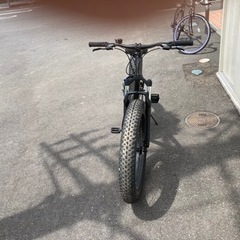引取り限定　ファットバイク