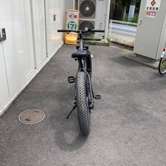 引取り限定　ファットバイク