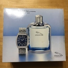 [新品・未使用]ジャガーギフトセット 腕時計・香水
