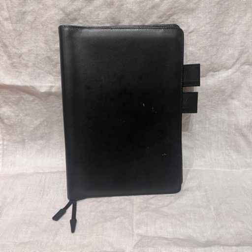 【ほぼ日手帳カバー】TSブラック ベーシック カズン A5サイズ