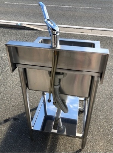⭐︎中古品 1槽シンク 560×600×850mm 厨房用品⭐︎ ⭐︎中古品 1槽シンク 560×600×850mm 厨房用品⭐︎