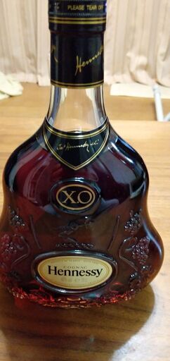 コニャック ヘネシーX.O 金キャップ クリアボトル 40度 700ml