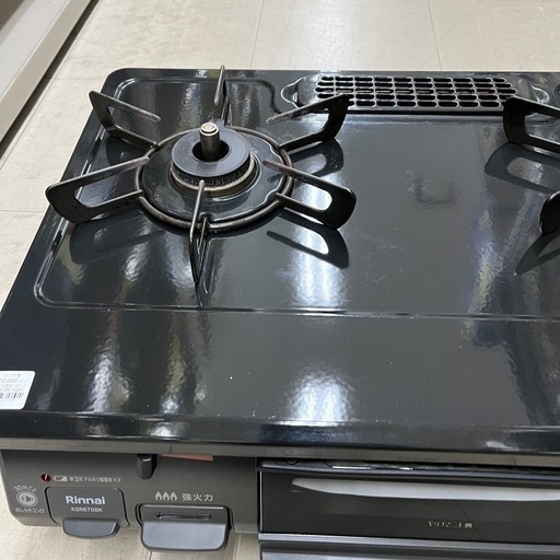 J1912 高年式！Rinnai リンナイ 都市ガス用 ガステーブル ガスコンロ