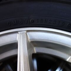 【お取引中】A3【2019年製】155/65R14 4穴 アルミ付ス タッドレスタイヤ 4本