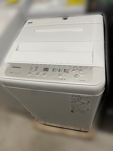 J1919 ★6ヶ月保証付★ パナソニック Panasonic NA-F60B13 6kg 洗濯機 2020年製 クリーニング済み