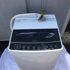 洗濯機5.5kg　ハイアール　JW-C55D 美品