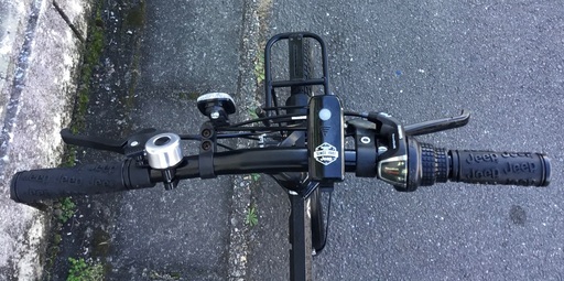 美品車＞人気のJeep・20インチ折りたたみ自転車・リンクル塗装・シマノ