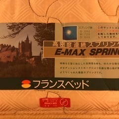 ✳︎商談中【最終値下げ】フランスベッド（ダブルベッド）