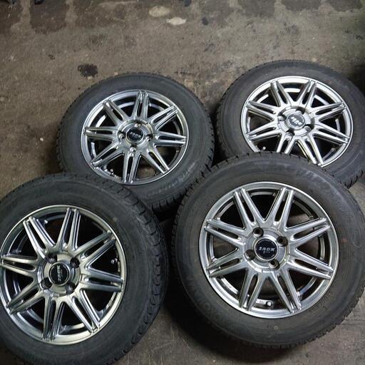 スタッドレスアルミホイルのセット ヨコハマ 175/65R14 6800円