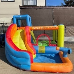6畳のお部屋がまるで遊園地！エアー遊具（カラーボール付き）