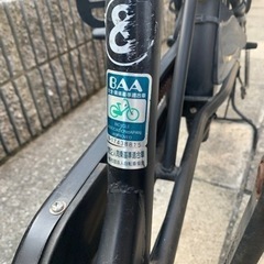 非電動　子供乗せ自転車　３人乗り