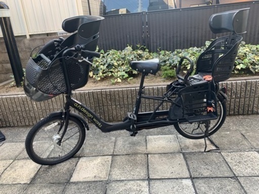 非電動　子供乗せ自転車　３人乗り