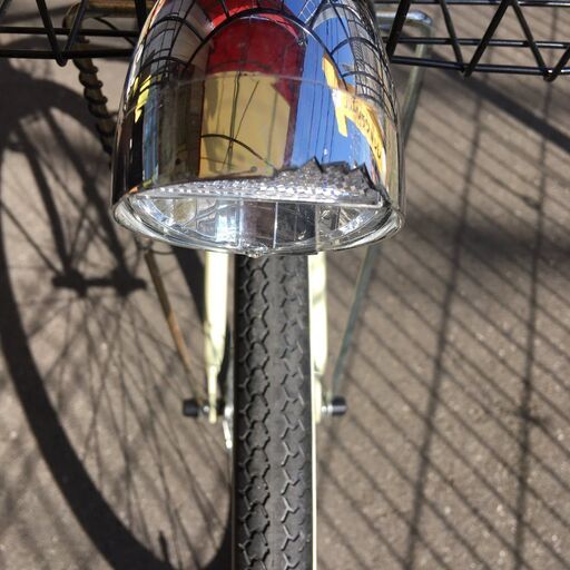 J1902★店頭にて試乗可★ 軽快自転車 27インチ 6段変速ギア付き ホワイト　【リユースのサカイ柏店】 中古自転車 　流山市 中古自転車 松戸市 中古自転車 我孫子市 中古自転車 船橋市 中古自転車 守谷市 中古自転車 取手市 中古自転車