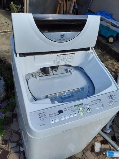 シャープ　洗濯\u0026乾燥　5.5kg　高機能洗濯機