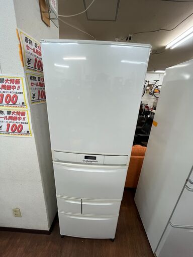 【リサイクルショップどりーむ天保山店】●5496●　冷蔵庫　東芝　TOSHIBA　365L　GR-FB375IL　2004年製　製氷OK